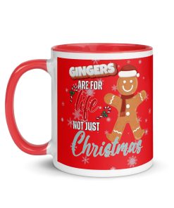 Gingers Are For Life Not Just Christmas Mug Gift for Gingers