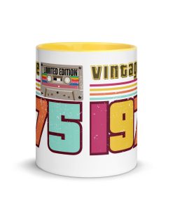 Vintage 1975 Limited Edition 50th Birthday Mug 1975 Gift