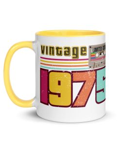 Vintage 1975 Limited Edition 50th Birthday Mug 1975 Gift