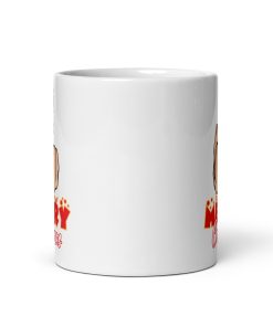 Middle Finger Merry Christmas Mug Rude Christmas Mug