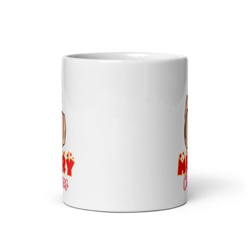 Middle Finger Merry Christmas Mug Rude Christmas Mug