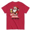 Jolly Bastard Just Add Beer Funny Christmas T-shirt For Men