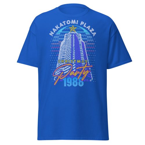 Die Hard Christmas T-shirt Nakatomi Plaza Christmas Party 1988