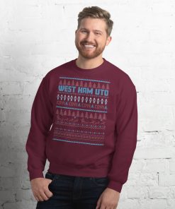 West Ham Christmas Jumper Fun Hammers Christmas Top
