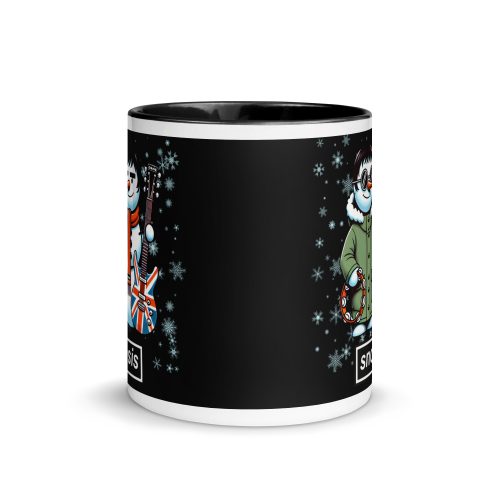 Snowasis Christmas Mug Oasis Liam & Noel Gallagher Snowman