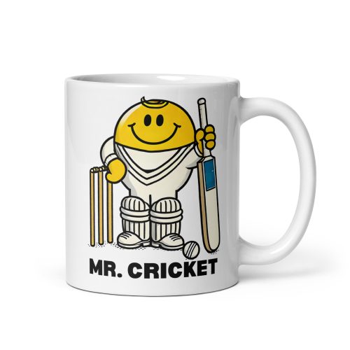 Cricket Mug Mr Men Style Mr Cricket Mug Gift