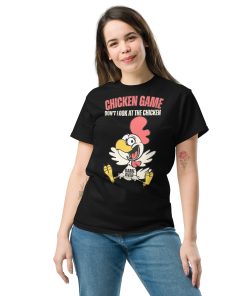 Chicken Game T-shirt Funny T-shirt Gift For Him
