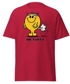 Mr. Farty T-shirt Men Mr Style T-shirt for Men Who Fart A Lot