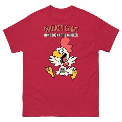 Chicken Game T-shirt Funny T-shirt Gift For Him