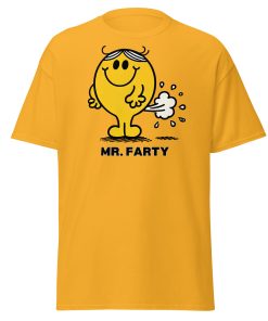 Mr. Farty T-shirt Men Mr Style T-shirt for Men Who Fart A Lot