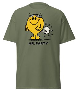 Mr. Farty T-shirt Men Mr Style T-shirt for Men Who Fart A Lot