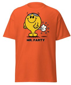 Mr. Farty T-shirt Men Mr Style T-shirt for Men Who Fart A Lot