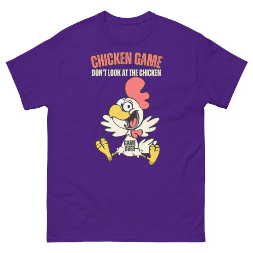 Chicken Game T-shirt Funny T-shirt Gift For Him
