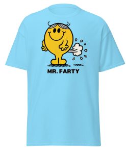 Mr. Farty T-shirt Men Mr Style T-shirt for Men Who Fart A Lot