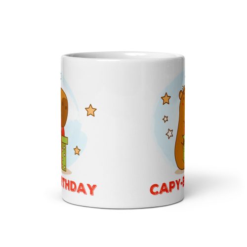 Capybara Birthday Mug Capy Birthday