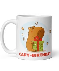 Capybara Birthday Mug Capy Birthday