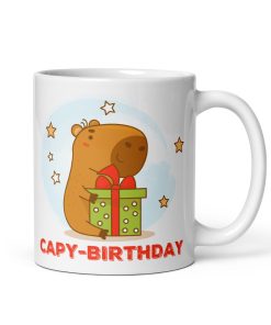 Capybara Birthday Mug Capy Birthday
