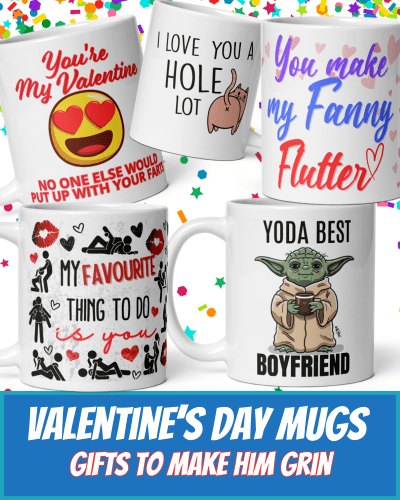 Valentine's Mugs For Him Valentine’s Mugs For Men