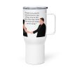 Smithy & Nessa Valentine’s Travel mug with a handle