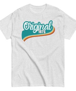 Original 1975 T-Shirt 50th Birthday Gift for 1975 Birth Year