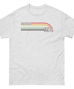 Established 1975 50th Birthday Gift T-shirt