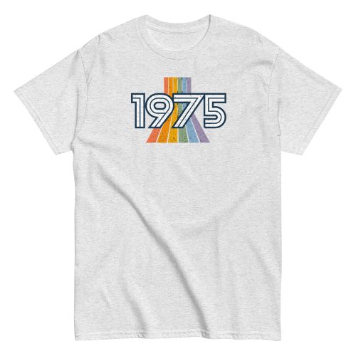 1975 Birth Year Gift T-shirt 50th Birthday T-shirt Retro 1975