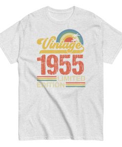 Vintage 1955 Limited Edition Birthday T-shirt Gift 1955