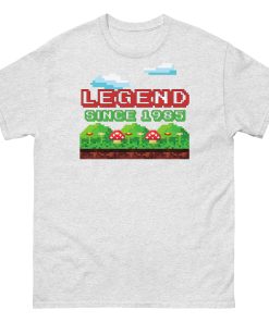 Legend Since 1985 Retro Gaming T-shirt 1985 Birth Year