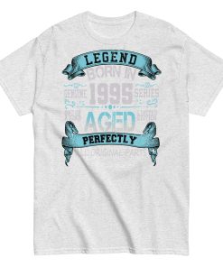 1995 Birthday Year Gift T-shirt Born In 1995 Legend Aged Perfectly