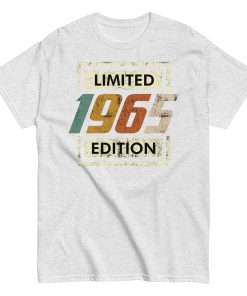 1965 Birthday Year Gift T-shirt Born In 1965 Limited Edition T-shirt