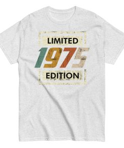 1975 Birthday Year Gift T-shirt Born In 1975 Limited Edition T-shirt