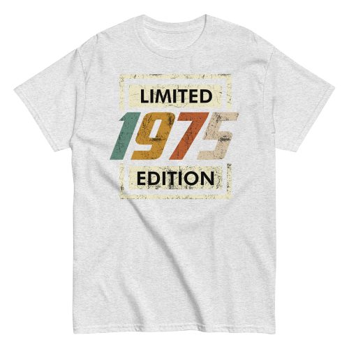 1975 Birthday Year Gift T-shirt Born In 1975 Limited Edition T-shirt