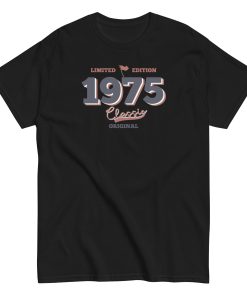 1975 T-Shirt Limited Edition Classic 50th Birthday T-shirt