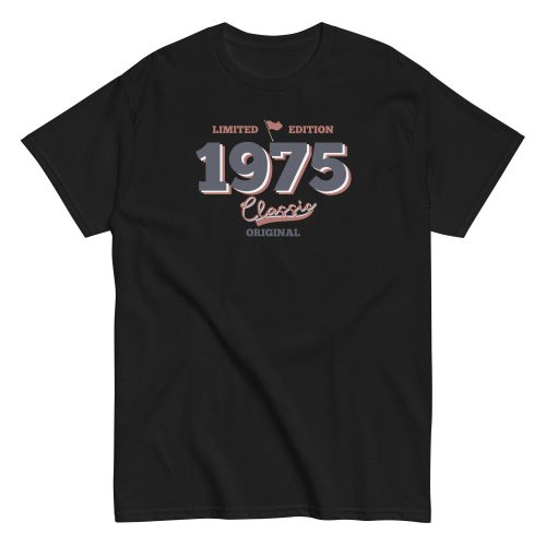 1975 T-Shirt Limited Edition Classic 50th Birthday T-shirt