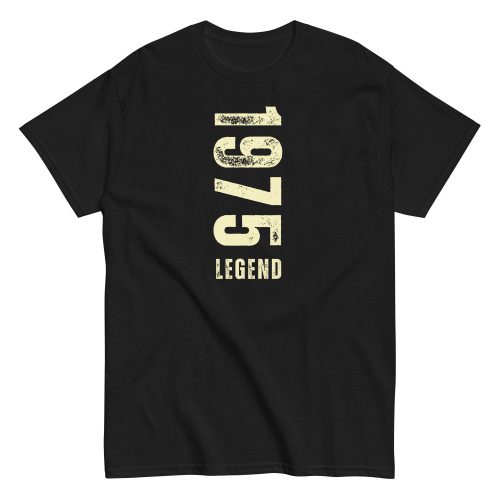 1975 Legend T-shirt 50th Birthday Gift for Him 1975
