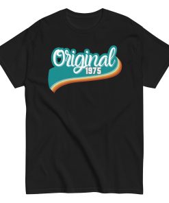 Original 1975 T-Shirt 50th Birthday Gift for 1975 Birth Year