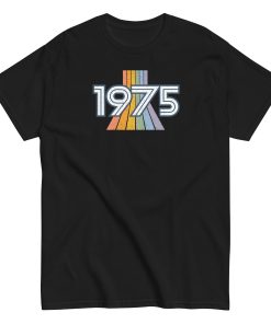 1975 Birth Year Gift T-shirt 50th Birthday T-shirt Retro 1975