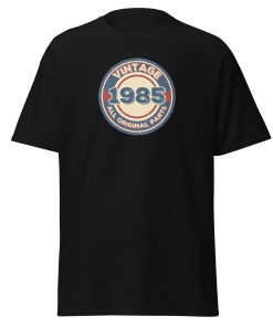 Vintage 1985 All Original Parts T-Shirt 1985 Birth Year Gift
