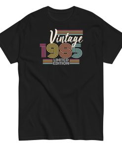 Vintage 1985 Limited Edition T-shirt 1985 Birth Year Gift