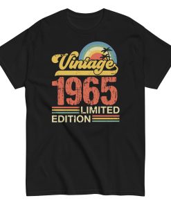 Vintage 1965 Limited Edition Birthday T-shirt 1965 Gift