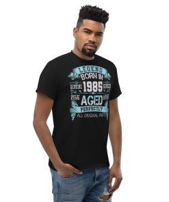 1985 Birthday Year Gift T-shirt Born In 1985 Legend Aged Perfectly