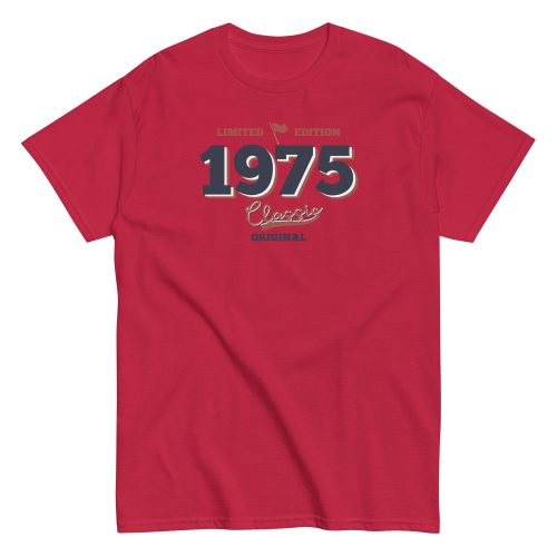 1975 T-Shirt Limited Edition Classic 50th Birthday T-shirt