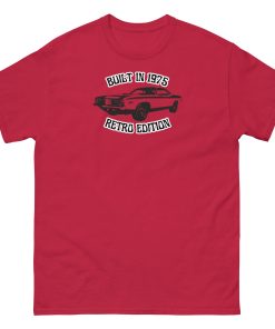 Built In 1975 Retro Edition 50th Birthday Gift T-shirt