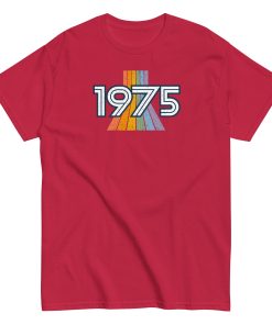 1975 Birth Year Gift T-shirt 50th Birthday T-shirt Retro 1975