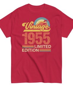 Vintage 1955 Limited Edition Birthday T-shirt Gift 1955