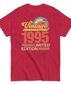 1995 Birthday T-Shirt Limited Edition Vintage 1995 Birth Year
