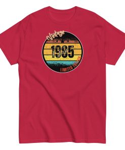 1985 T-shirt Vintage Limited Edition 1985 Birth Year Gift