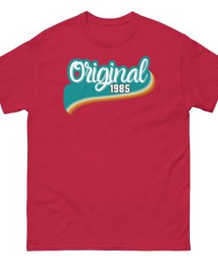 Original 1985 Birthday T-shirt 1985 Birth Year Gift Tshirt