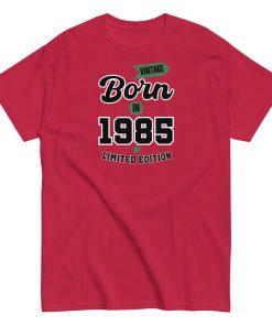 Made in 1985 Birthday T-shirt Vintage Birth Year 1985