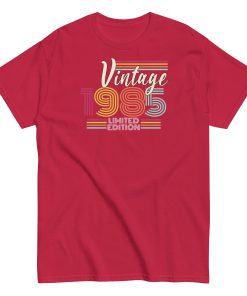Vintage 1985 Limited Edition T-shirt 1985 Birth Year Gift
